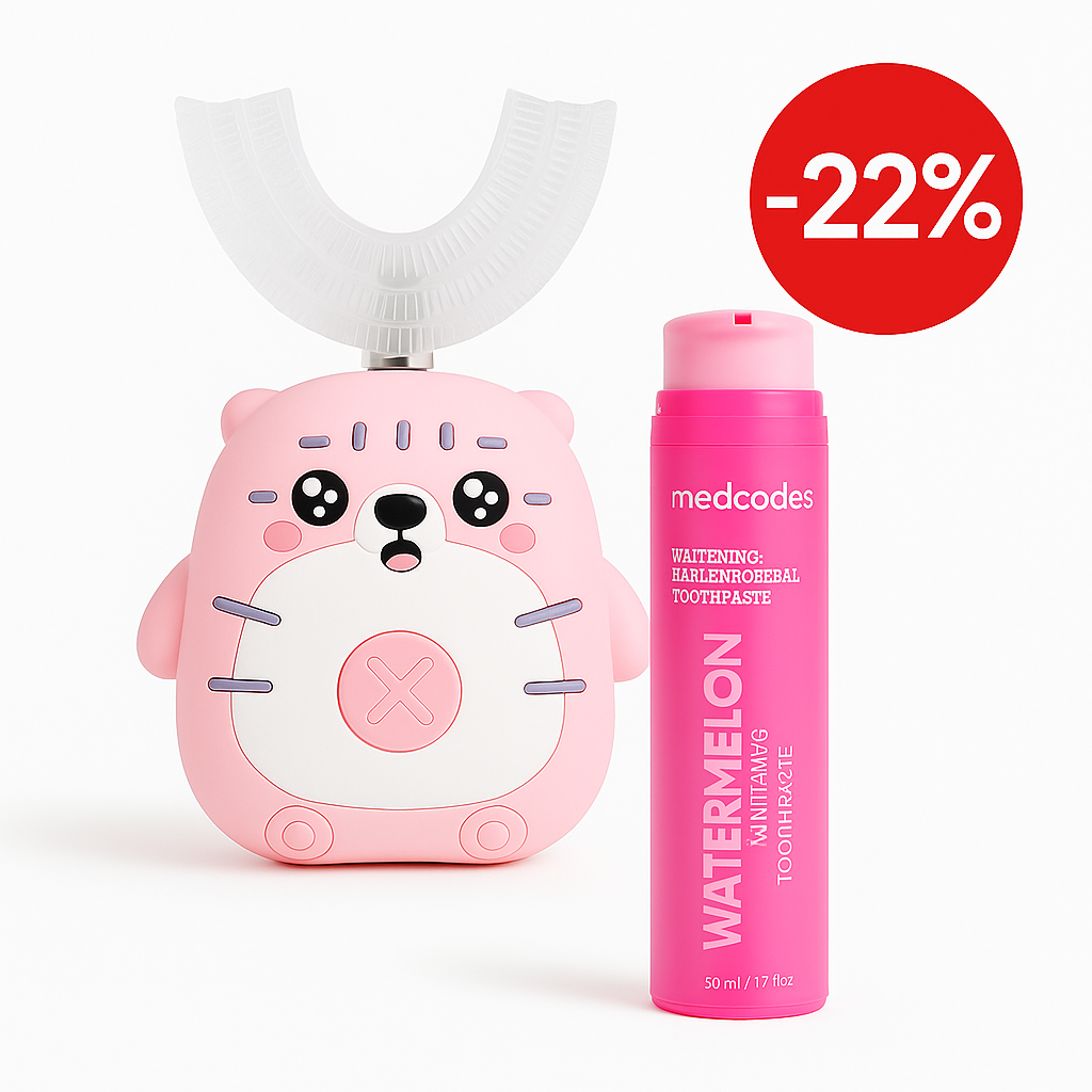 Pack Enfant – LumySmart Kids + Dentifrice Naturel ✨